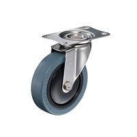 ハンマーキャスター SUS製静かキャスター旋回式320BBEシリーズ 320BBEーUZ100 1セット(4個)（直送品）