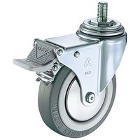 ハンマーキャスター ねじ込みキャスター420MA・415MAシリーズ 4151MAーRB100 1セット(4個)（直送品）