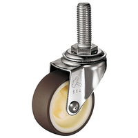 ハンマーキャスター SUS製ねじ込みキャスター320EA・315EAシリーズ 320EAーRN85 1セット(4個)（直送品）