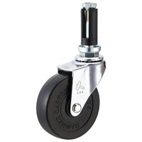 ハンマーキャスター パイプ取付用旋回式キャスター420EUシリーズ 4204EUーMC150 1セット(4個)（直送品）