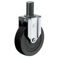 ハンマーキャスター 差込みキャスター固定式420EKRシリーズ 420EKRーRN100 1セット(4個)（直送品）