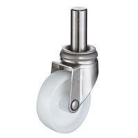 ハンマーキャスター SUS製差込みキャスター旋回式320SKシリーズ 320SKーR75 1セット(4個)（直送品）