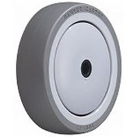 ナイロンホイール熱可塑性ウレタン巻車輪ラジアルボールベアリング入125mm