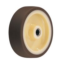 ナイロンホイール熱可塑性ウレタン巻車輪ローラーベアリング入85mm439S0EーUB85 439S0EーUB85 1セット(4個)（直送品）