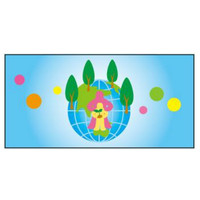 安全興業 デザイン表示板用イラストシール BBI-38 1個（直送品）