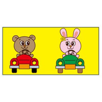 安全興業 デザイン表示板用イラストシール BBI-39 1個（直送品）