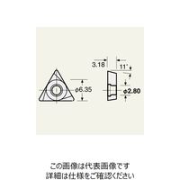 日研工作所 インサートチップ 6MPーF4ーNB(H1) 1セット(10個)（直送品）