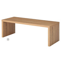 ストア・エキスプレス 木製ローテーブル W90cm ラスティック柄 2243-229（直送品）