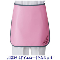 マエダ ワイドマジックベルト式スカート ソフライト含鉛Lイエロー SLSM-35L 1枚 02-4685-02-04（直送品）