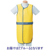 マエダ 放射線防護用前掛 シンプラー・コート ソフライト(含鉛)Sブルー SSC-25S 1枚 19-3450-03-02（直送品）