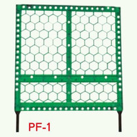 安全興業 PFフェンス 緑 PF-1 1個（直送品）