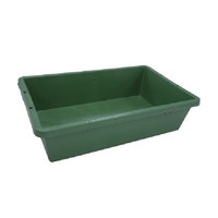 使用不可安全興業 プラ箱 60L 緑 PF-60 1セット(2個)（直送品）