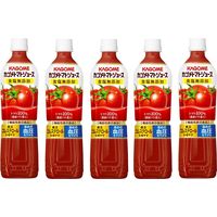 【機能性表示食品】カゴメ　トマトジュース食塩無添加　スマートPET　720ml　1セット（5本）