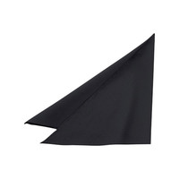 三角巾 フリー ブラック EA5356 1枚 サーヴォ（旧サンペックスイスト）（直送品）