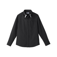 男女兼用シャツ長袖 3L ブラック ET1312-0006 サーヴォ（旧サンペックスイスト）（直送品）