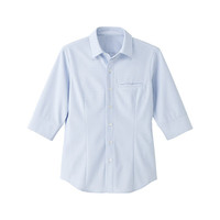 男女兼用シャツ半袖 M サックス ET1324-0002 サーヴォ（旧サンペックスイスト）（直送品）
