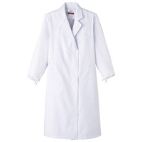 女性用検査衣長袖 5L ホワイト MR120-0008 サーヴォ（旧サンペックスイスト）（直送品）