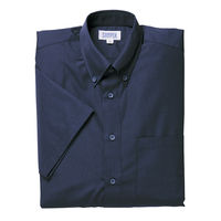 男女兼用半袖シャツ 3L ネイビー Y5816-0006 サーヴォ（旧サンペックスイスト）（直送品）