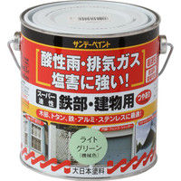 サンデーペイント スーパー油性鉄部建物 ライトグリーン 700ml #251094（直送品）