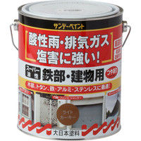 サンデーペイント スーパー油性鉄部建物 ライトカーキー 1600ml #251384（直送品）