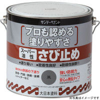 サンデーペイント スーパー油性さび止め JIS 錆色 3L #257928（直送品）