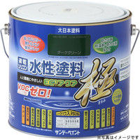 サンデーペイント 水性ECOアクア 赤さび 3L #274055（直送品）