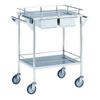 松吉医科器械 回診車 引出付 幅600mm MY-1041 1台 01-2305-00（直送品）