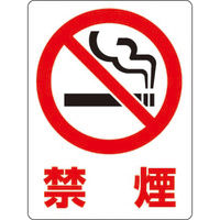 日本緑十字社 透明ステッカー　禁煙 TM-2M 1セット 23-5551-01