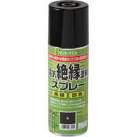 サンデーペイント 電機絶縁塗料スプレー 黒 420ml（直送品）
