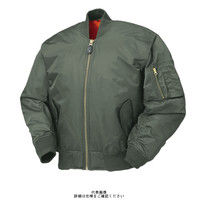 クロダルマ 防寒ジャンパー ダークグリーン LL 65105ー80ーLL 1枚（直送品）