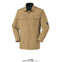 クロダルマ 長袖シャツ キャメル S 25593ー65ーS 25593-65-S 1枚（直送品）
