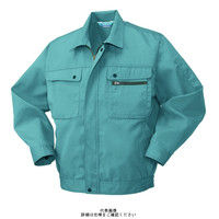 クロダルマ 長袖ジャンパー(ファスナー) グリーン 4L 32381ー85ー4L 1枚（直送品）