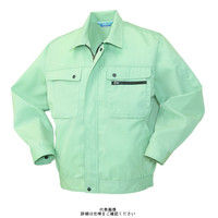 クロダルマ 長袖ジャンパー(ファスナー) ライトグリーン 4L 32381ー890ー4L 1枚（直送品）