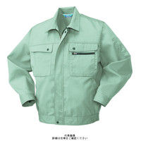 クロダルマ 長袖ジャンパー(ファスナー) アースグリーン 4L 32381ー89ー4L 1枚（直送品）