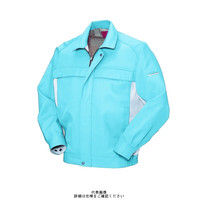 クロダルマ 長袖ユニセックスジャンパー サックス 4L 32519ー19ー4L 1枚（直送品）