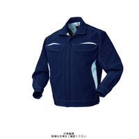 クロダルマ 長袖ジャンパー ネイビー 4L 32664ー11ー4L 1枚（直送品）