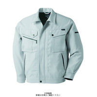 クロダルマ 長袖ジャンパー シルバー L 32732ー40ーL 1枚（直送品）