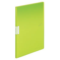 コクヨ クリヤーブックモッテA4S20枚P黄緑 A4縦 ライトグリーン 2 ラ-LM20LG 1セット(20冊)