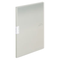 コクヨ クリヤーブックモッテ 固定式 A4縦 20ポケット ライトグレー ラ-LM20LM 1セット(20冊)