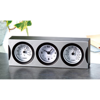 アーテック 温湿度計付クロック 71180 2個（直送品）