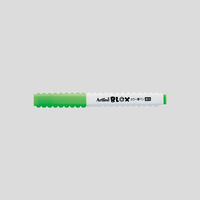 シヤチハタ BLOX カラー筆ペン蛍光 グリーン KTX-FF-G（取寄品）