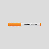 シヤチハタ BLOX カラー筆ペン蛍光 オレンジ KTX-FF-OR（取寄品）