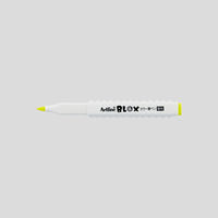 シヤチハタ BLOX カラー筆ペン蛍光 イエロー KTX-FF-Y（取寄品）