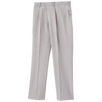 明石スクールユニフォームカンパニー メンズワンタックスラックス グレー 76 UN1301-4-76（直送品）