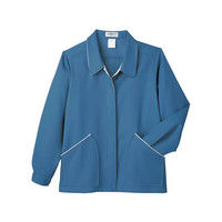 明石スクールユニフォームカンパニー レディースジャケット ブルーグレー×グレー 9 UN137-61-9（直送品）