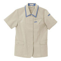 明石スクールユニフォームカンパニー レディース半袖ジャケット ベージュ 9 UN1900-3-9（直送品）