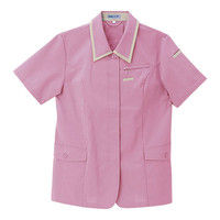 明石スクールユニフォームカンパニー レディース半袖ジャケット ピンク 9 UN1900-82-9（直送品）