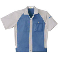 明石スクールユニフォームカンパニー 男女兼用半袖ブルゾン ライトパープル L UN1913-64-L（直送品）