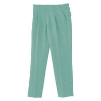 明石スクールユニフォームカンパニー メンズワンタックスラックス グリーン 76 UN431-10-76（直送品）