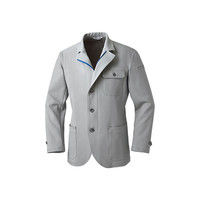 明石スクールユニフォームカンパニー 男女兼用ジャケット グレー S UN5101-4-S（直送品）